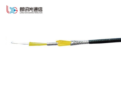 High temperature resistant armored temperature measuring optical cable